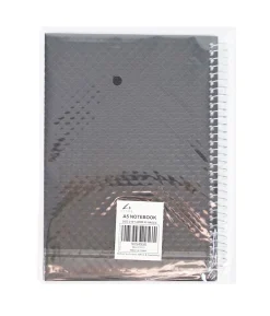 A5 Black Notebook 80 sheets 210 x 148mm