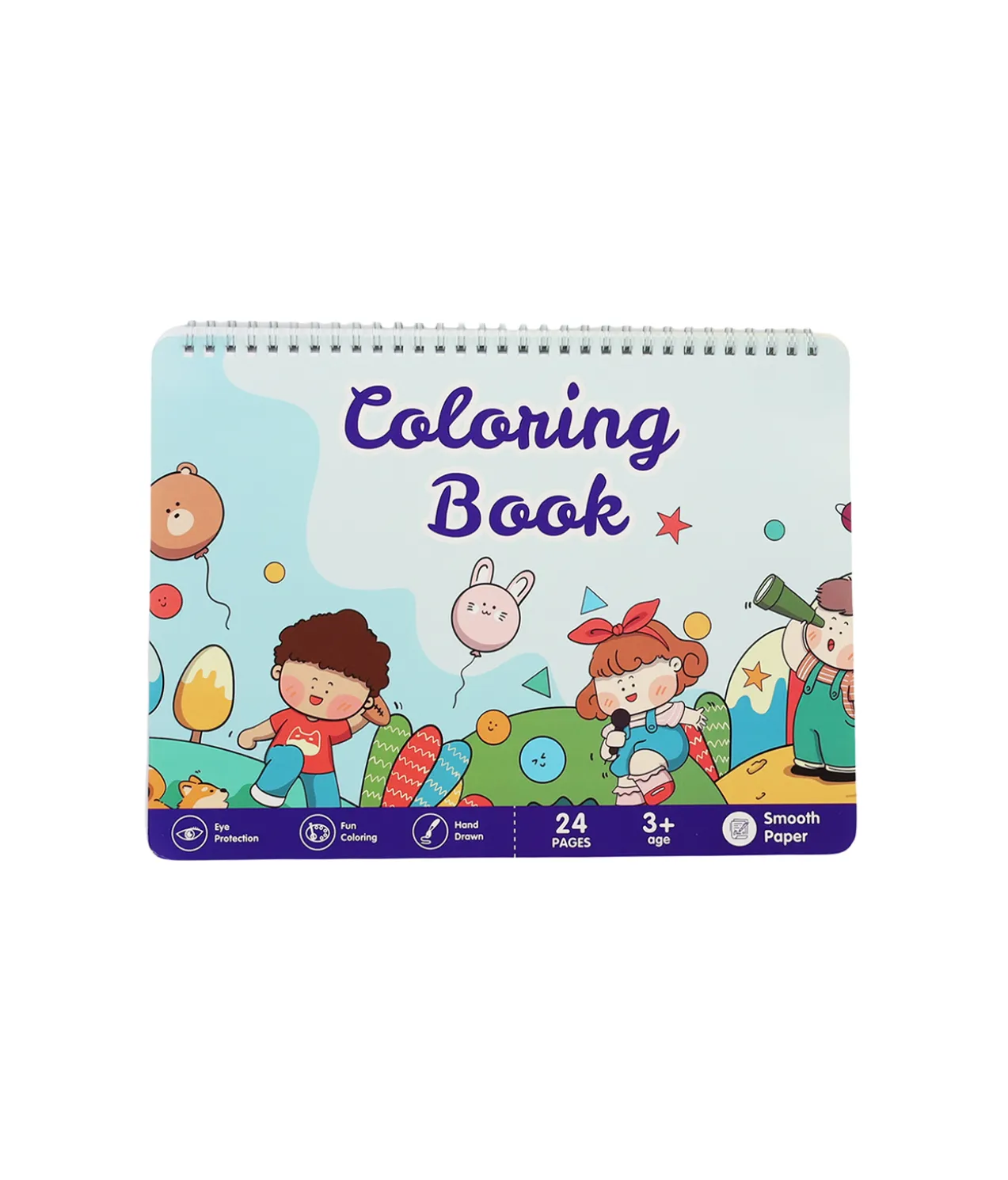 A4 Colouring Book 24 Sheets