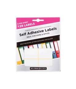 Adhesive Labels 128pk