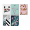A4 Hard Print Notebook Assorted