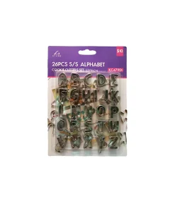 Alphabet Cookie Cutter Set 26pc