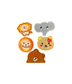 Animal DIY Cloth Patch 5pc