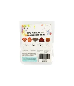 Animal DIY Cloth Patch 5pc