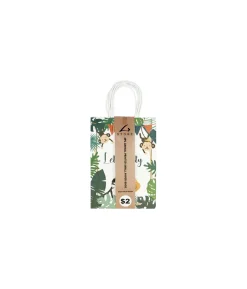 Animal Printed Small Paper Bags 21cm 4pk