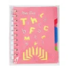 A6 Pink Printed Notebook 80 sheets 105 x 148mm