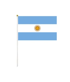Argentina Hand Waving Flag 10pc