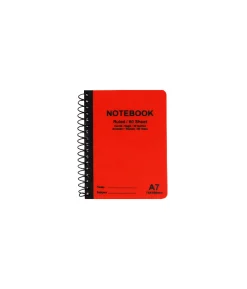 A7 Spiral Notebook Assorted