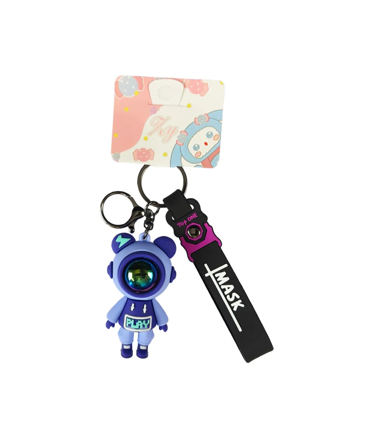 Astronaut Keychain 7cm Assorted