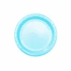 Baby Blue Paper Plates 12x9in