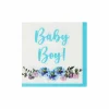 Baby Boy Large Napkins 33x33cm 24pc