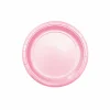 Baby Pink Paper Plates 12x9in