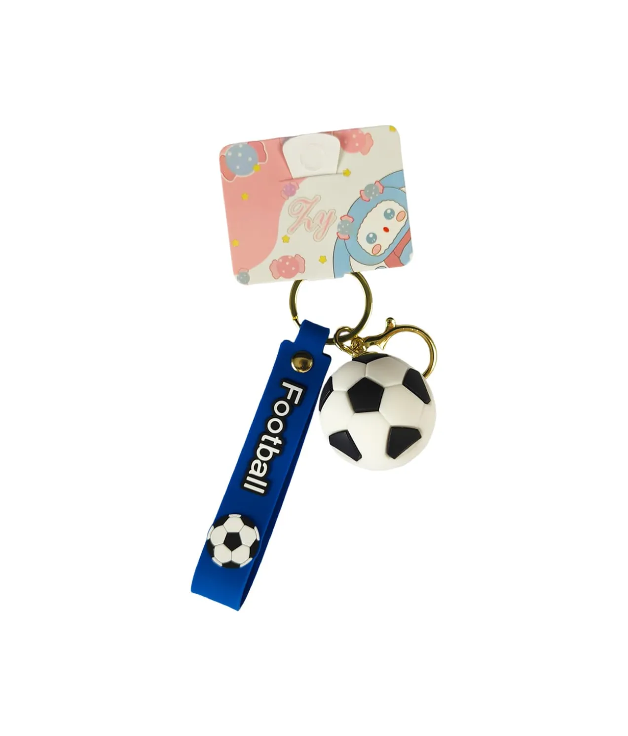 Ball Keychain 4cm Assorted