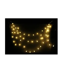 Ball String Warm White Lights 5m