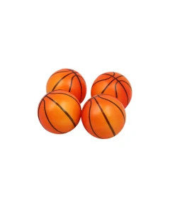 Basketball PU Balls 6.3cm 4 pk