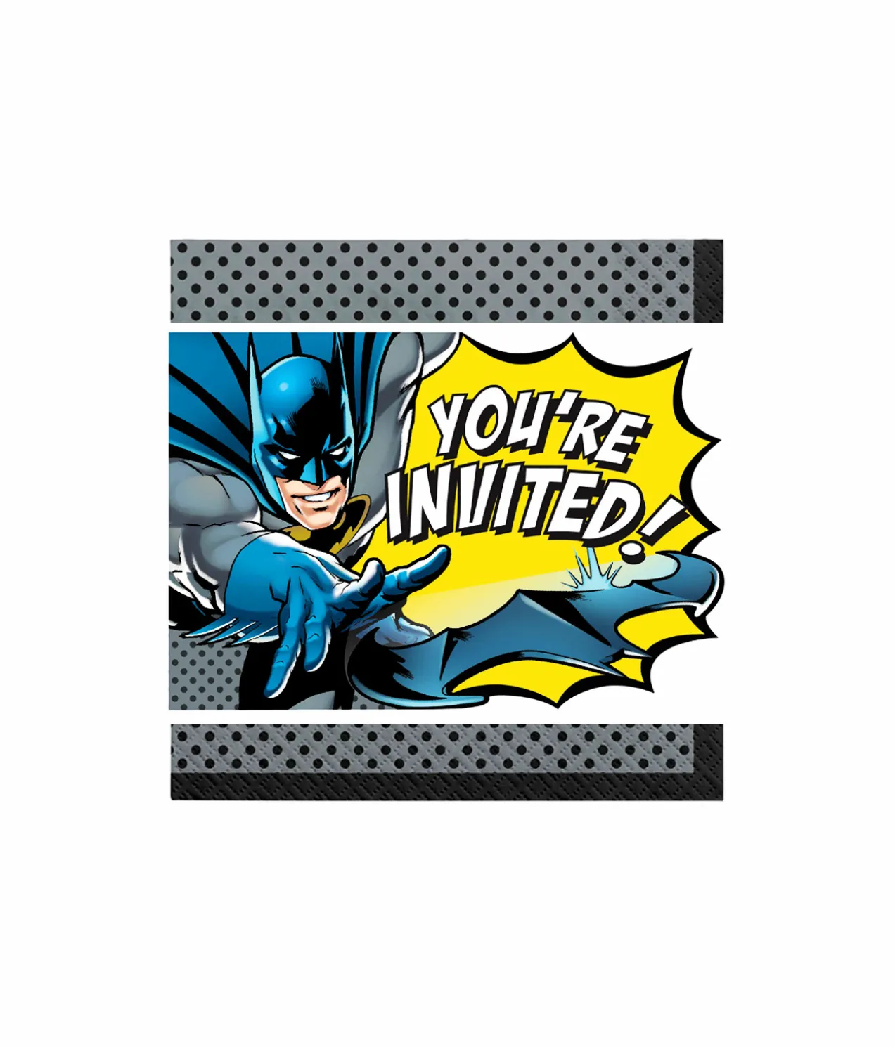 Batman Invitations 8pk