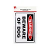 Beware of Dog Sign 9x20cm