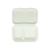 Biodegradable 2 Compartment Container 25cm 10pc