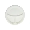 Biodegradable 3 Compartment Plate 10in 25pc