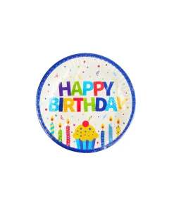 Birthday Boy Paper Plate 9inch 12pcs
