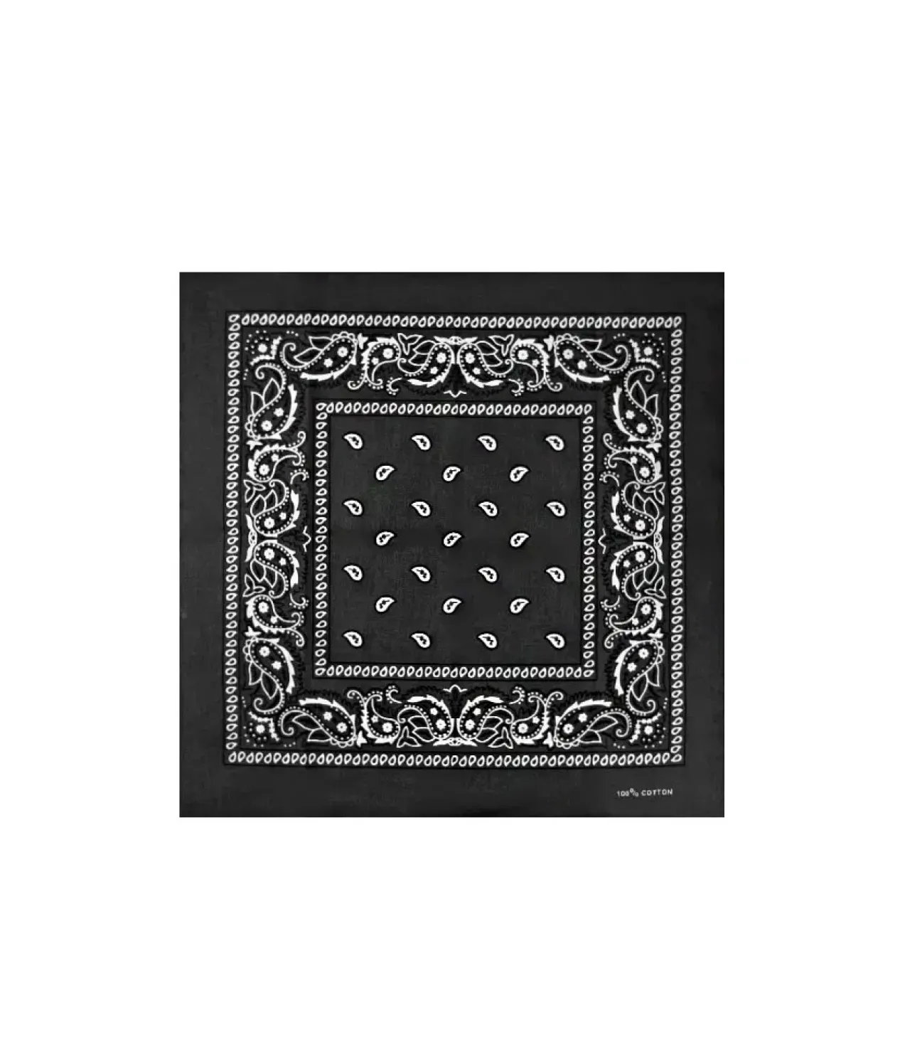 Black Bandanas 54x54cm 3pc