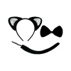 Black Cat Accessory Set