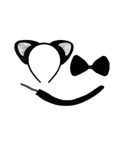 Black Cat Accessory Set