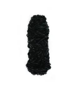Black Chenille Yarn 95g