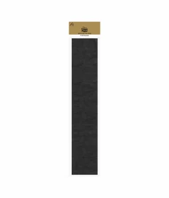 Black Crepe Paper 200x50cm