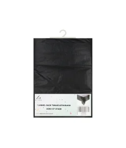 Black Flannel Table Cloth 137x274cm