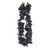 Black Flower Lei