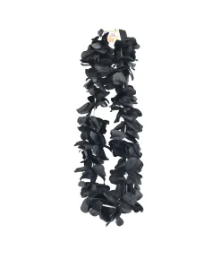 Black Flower Lei