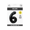 Black Foil Number Balloon 6