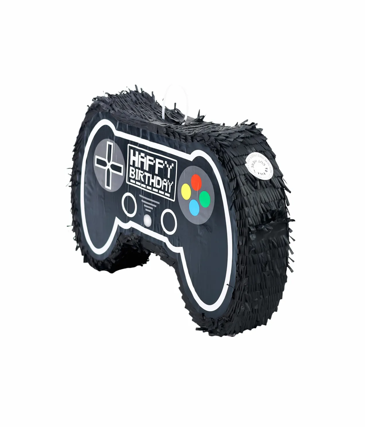 Black Game Controller Pinata