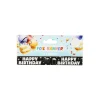 Black Happy Birthday Foil Banner 11 x 260 cm