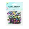 Black LOVE DIY Bead Ornament With White Rope 30g