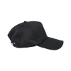 Black Metal Buckle Cap For Adult