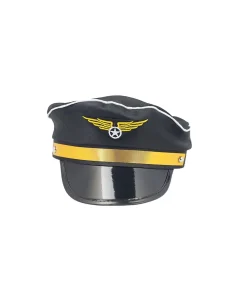 Black Pilot Hat