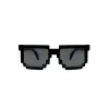 Black Pixel Party Glasses
