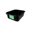 Black Plastic Storage Box 10L