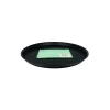 Black Round Serving Plastic Tray