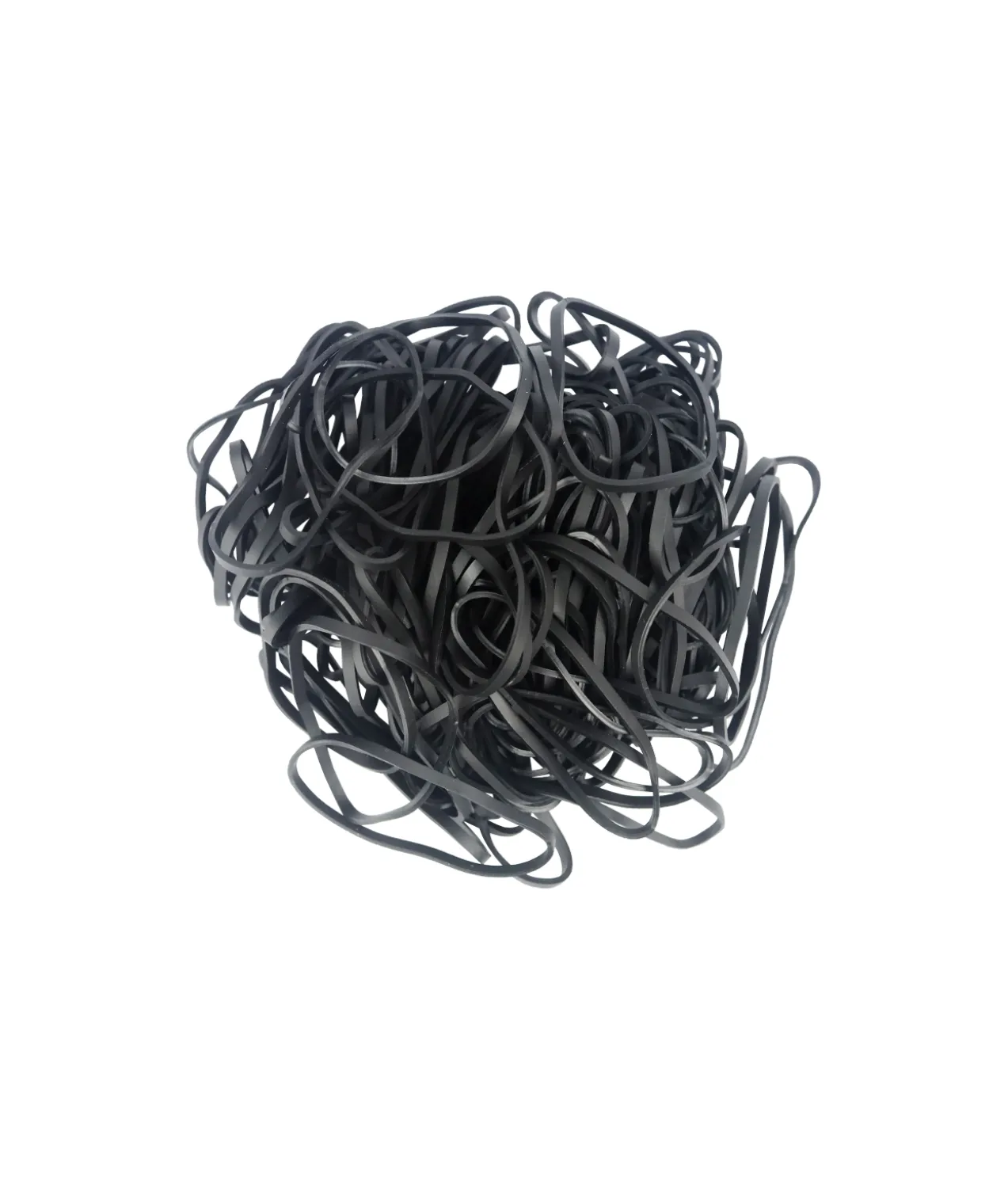Black Rubber Bands 5×0.3cm 100g