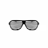 Black Shutter Shade Glasses