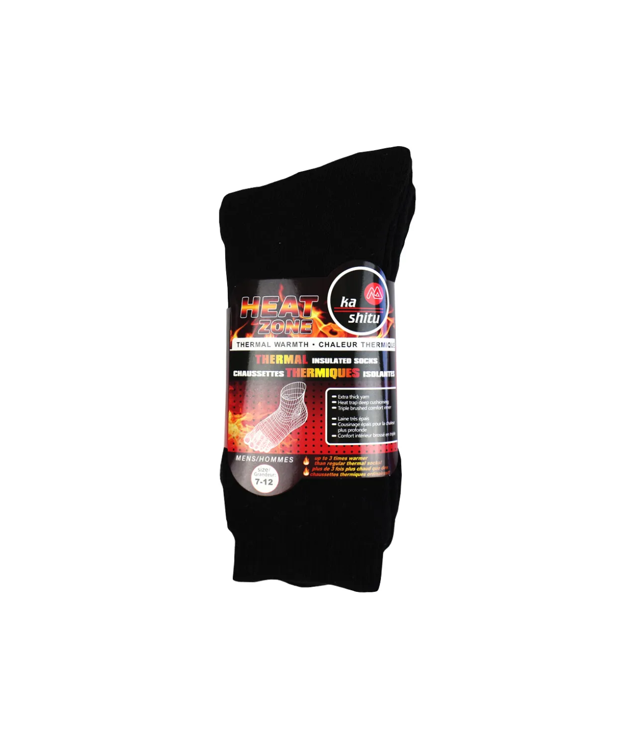 Black Socks 3pk