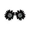 Black Sunflower Party Glasses