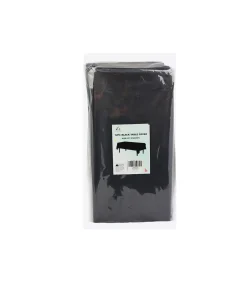 Black Tablecover 137 x 274cm 12pc