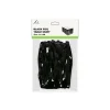 Black Table Skirt 3×0.8m