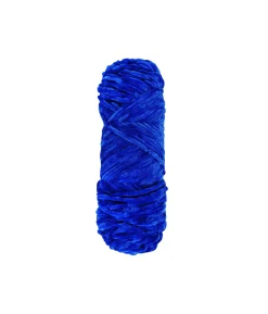 Blue Chenille Yarn 95g
