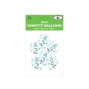 Blue Confetti Latex Balloons 12inch 6pk