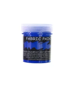 Blue Fabric Paint