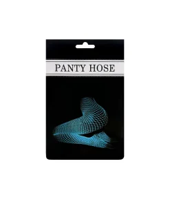 Blue Glow In The Dark Fishnet Stockings